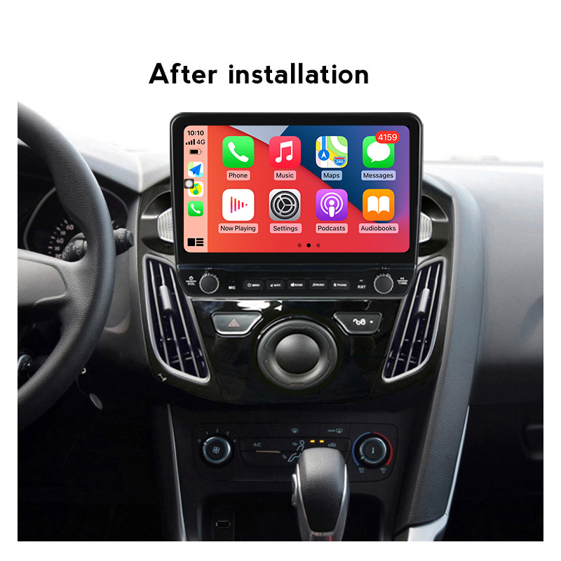 Navigatie dedicata Ford Focus 2011-2015 cu butoane rotative model 2024, 2GB RAM 32GB ROM, Android 13, Display QLED, 9", DSP, Carplay, Android Auto, Internet, Youtube , Waze , WI-FI [2]