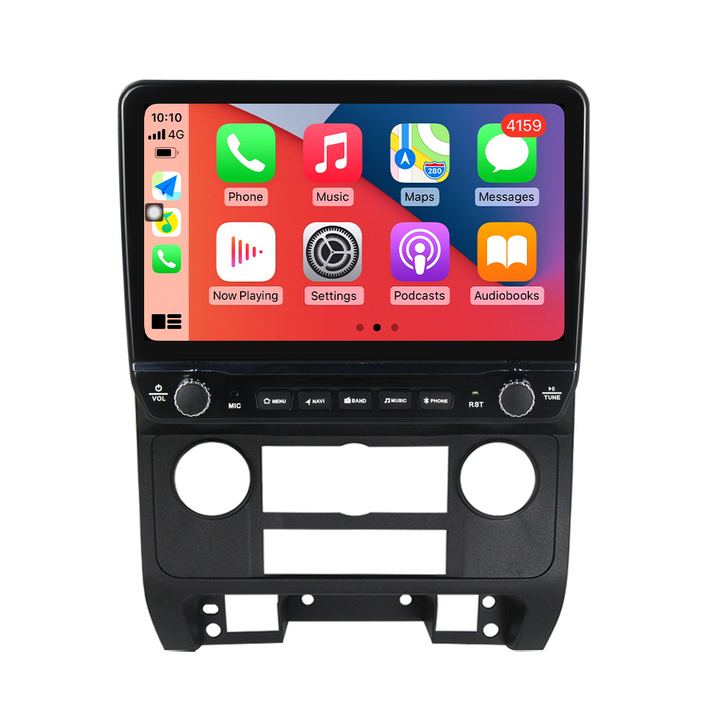 Navigatie dedicata Ford Escape 2007-2012 cu butoane rotative model 2024, 4 GB RAM 64 ROM, Quadcore, Android 13, Display QLED, 9", DSP, Carplay, Android Auto, Internet, Youtube , Waze , WI-FI [1]