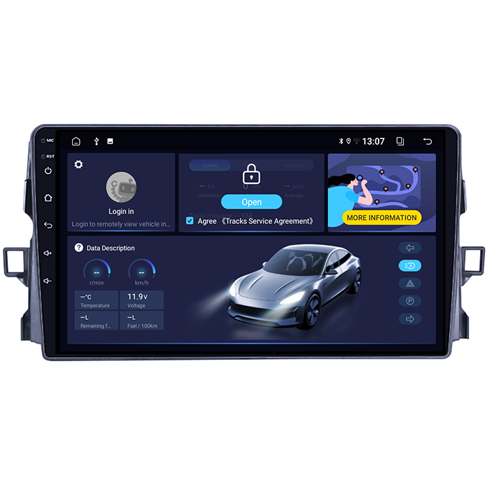 (Resigilata) Navigatie dedicata Toyota Auris 2006-2011, 2GB RAM 32GB ROM, Quad Core, Display 9" IPS Full HD, Carplay, Android 13, Bluetooth, Magazin Play, Suport camere AHD [5]
