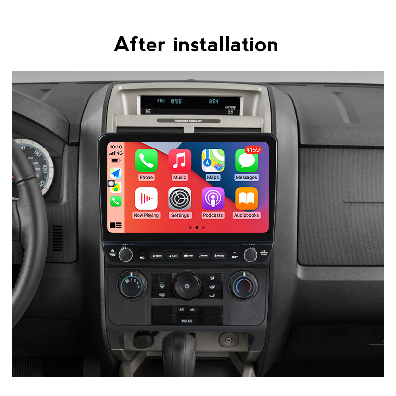 Navigatie dedicata Ford Escape 2007-2012 cu butoane rotative model 2024, 9 Inch, 2GB RAM 32GB ROM, Quadcore, Android 13, WiFi, Bluetooth, Magazin Play [3]