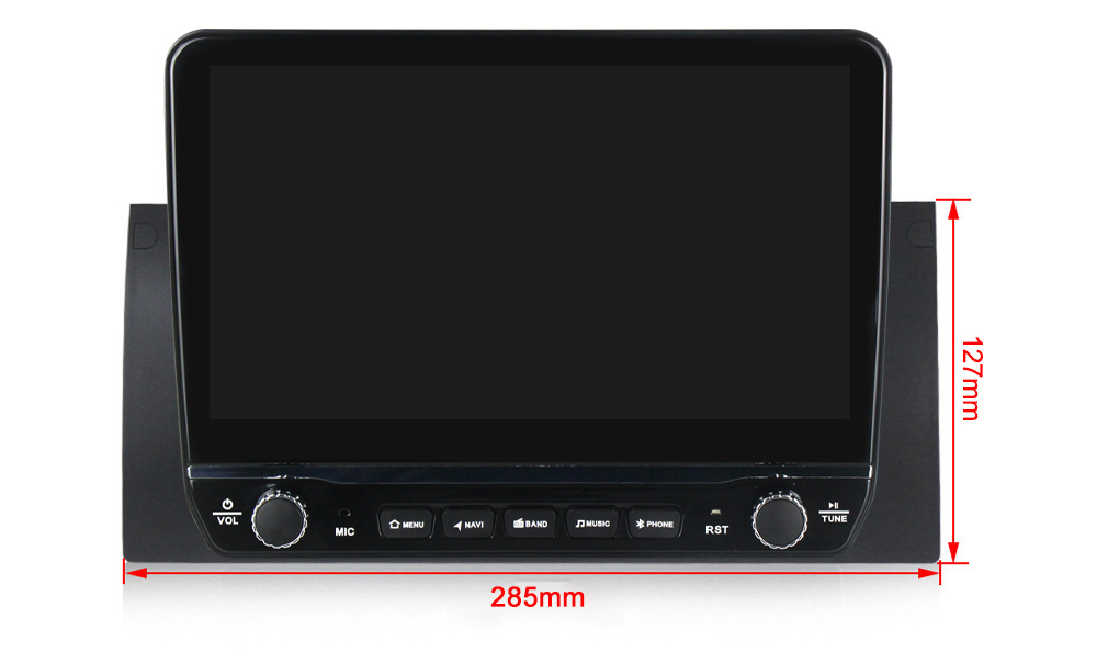 Navigatie dedicata X5 1999-2006 cu butoane rotative model 2024, 9 Inch, 2GB RAM 32GB ROM, Quadcore, Android 13, WiFi, Bluetooth, Magazin Play [3]