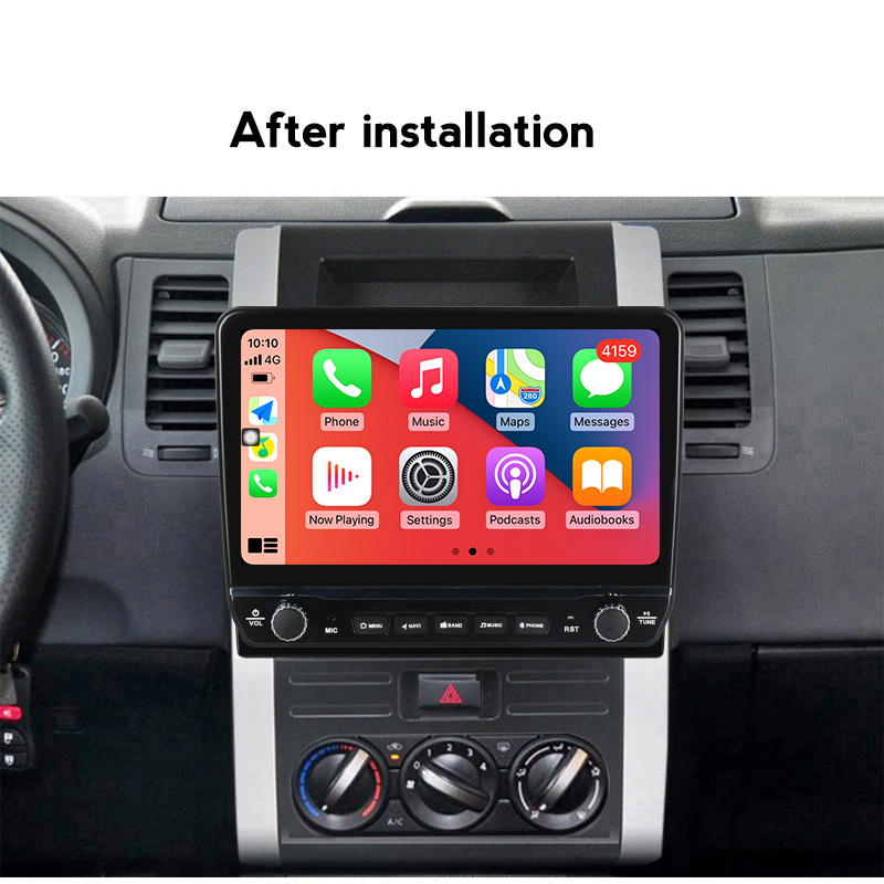 Navigatie dedicata X-Trail 2007-2015 cu butoane rotative model 2024, 10 Inch, 2GB RAM 32GB ROM, Quadcore, Android 13, WiFi, Bluetooth, Magazin Play [3]