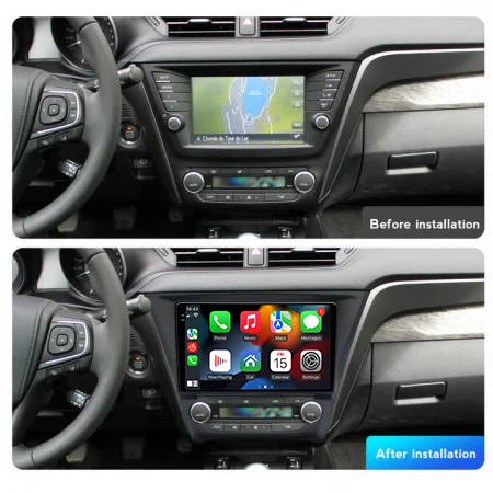 Navigatie dedicata Toyota Avensis Touring Sports, 12GB RAM 256GB ROM, Android 13, Rezolutie 2K, Display QLED, 9", DSP, Carplay, Android Auto, Internet, Youtube, Waze, Wi Fi, USB [5]