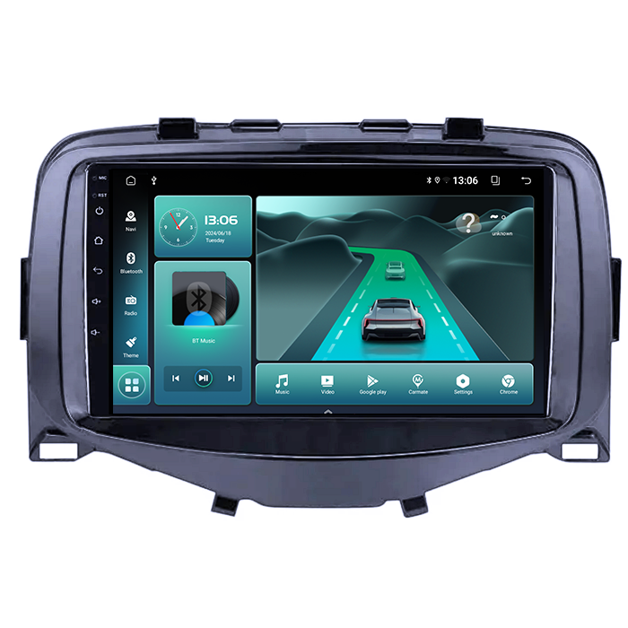 (Resigilata) Navigatie dedicata Toyota Aygo 2016, 2GB RAM 32GB ROM, Quad Core, Display 9" IPS Full HD, Carplay, Android 13, Bluetooth, Magazin Play, Suport camere AHD [5]