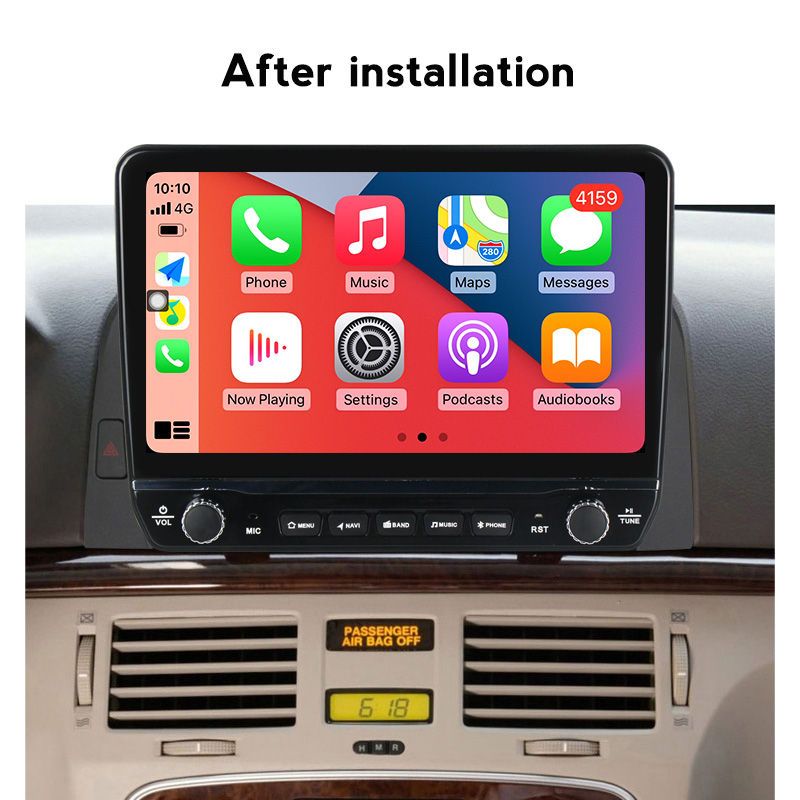Navigatie dedicata Sonata NF 2004-2008 cu butoane rotative model 2024, 9 Inch, 2GB RAM 32GB ROM, Quadcore, Android 13, WiFi, Bluetooth, Magazin Play [3]