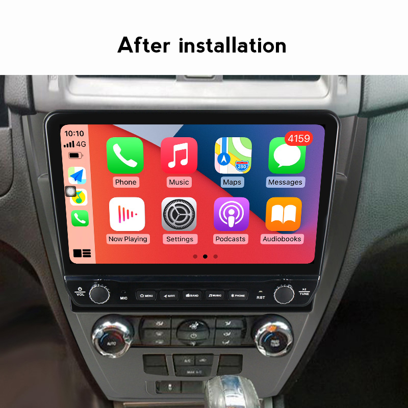 Navigatie dedicata Fusion Mondeo 2009-2012 cu butoane rotative model 2024, 10 Inch, 2GB RAM 32GB ROM, Quadcore, Android 13, WiFi, Bluetooth, Magazin Play [3]