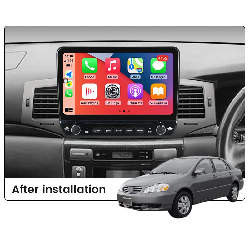 Navigatie dedicata Corolla 9 E120 2004-2006 cu butoane rotative model 2024, 9 Inch, 2GB RAM 32GB ROM, Quadcore, Android 13, WiFi, Bluetooth, Magazin Play [3]