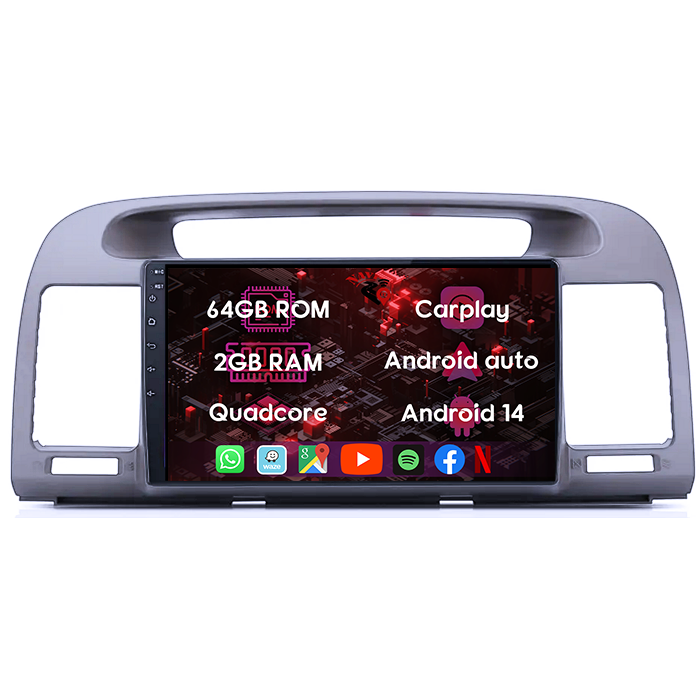 (Resigilata) Navigatie dedicata Toyota Camry 5 (2001-2006), 9 Inch, 2GB RAM 32GB ROM, Android 13, WI-FI, Bluetooth, Magazin Play, Camera Marsarier [6]