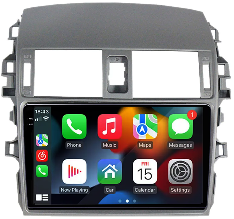 Navigatie dedicata Toyota Corolla 2006-2013, 12GB RAM 256GB ROM, Android 13, Rezolutie 2K, Display QLED, 9", DSP, Carplay, Android Auto, Internet, Youtube, Waze, Wi Fi, USB [4]