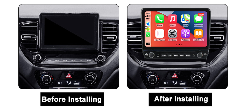 Navigatie dedicata Solaris 2 2020-2021 cu butoane rotative model 2024, 4 GB RAM 64 ROM, Quadcore, Android 13, Display QLED, 9", DSP, Carplay, Android Auto, Internet, Youtube , Waze , WI-FI [3]