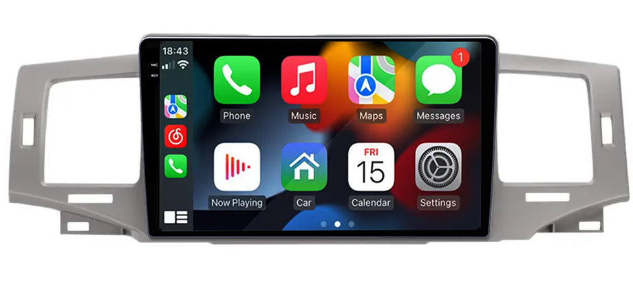 Navigatie dedicata Toyota Corolla 9 E120 2004-2006, 12GB RAM 256GB ROM, Android 13, Rezolutie 2K, Display QLED, 9", DSP, Carplay, Android Auto, Internet, Youtube, Waze, Wi Fi, USB [2]