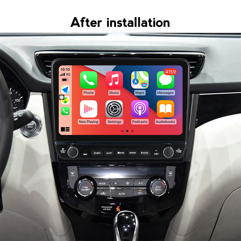 Navigatie dedicata X-Trail 2013-2017 cu butoane rotative model 2024, 10 Inch, 2GB RAM 32GB ROM, Quadcore, Android 13, WiFi, Bluetooth, Magazin Play [3]