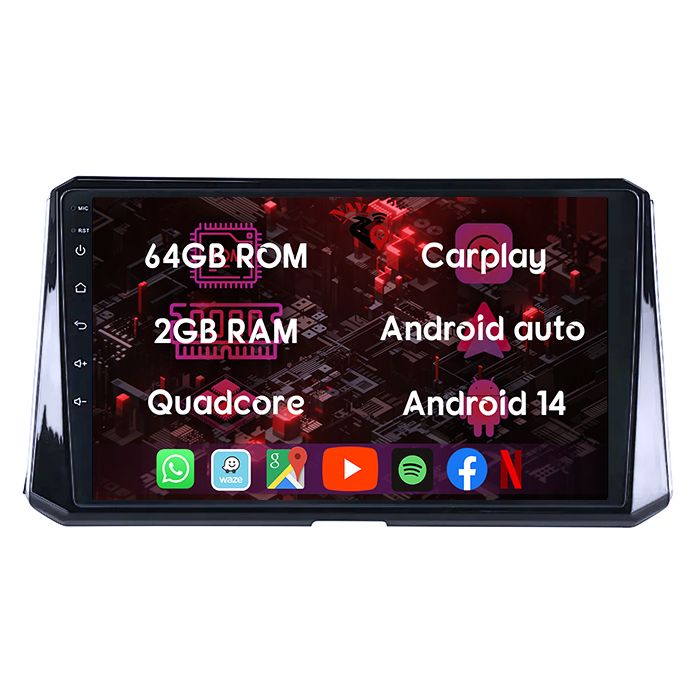 (Resigilata) Navigatie dedicata Toyota Corolla, Auris (2018-2019), 2GB RAM 32GB ROM, Quad Core, Display 10.2" IPS Full HD, Carplay, Android 13, Bluetooth, Magazin Play, Suport camere AHD [6]