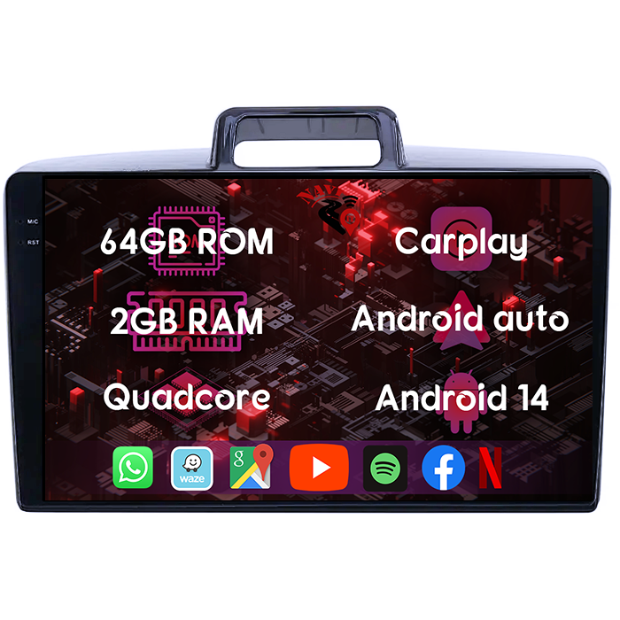 (Resigilata) Navigatie dedicata Toyota Corolla Axio 2015-2017, 2GB RAM 32GB ROM, Quad Core, Display 9" IPS Full HD, Carplay, Android 13, Bluetooth, Magazin Play, Suport camere AHD [6]