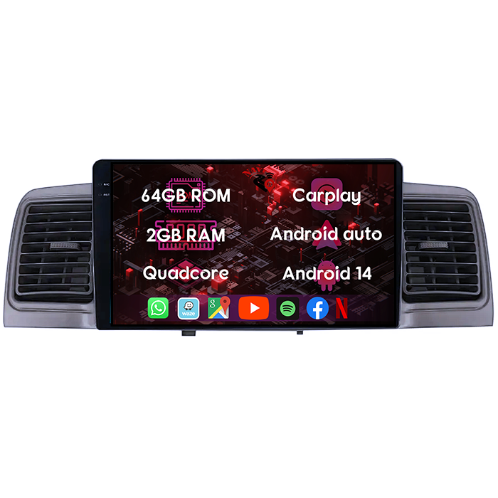 (Resigilata) Navigatie dedicata Toyota Corolla EX 2007-2012, 2GB RAM 32GB ROM, Quad Core, Display 9" IPS Full HD, Carplay, Android 13, Bluetooth, Magazin Play, Suport camere AHD [6]