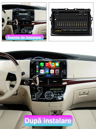 Navigatie dedicata Toyota Estima 2006-2012, 12GB RAM 256GB ROM, Android 13, Rezolutie 2K, Display QLED, 9", DSP, Carplay, Android Auto, Internet, Youtube, Waze, Wi Fi, USB [5]