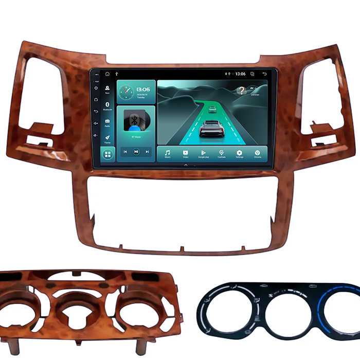 (Resigilata) Navigatie dedicata Toyota Fortuner Hilux 2004-2014, 2GB RAM 32GB ROM, Quad Core, Display 9" IPS Full HD, Carplay, Android 13, Bluetooth, Magazin Play, Suport camere AHD [7]