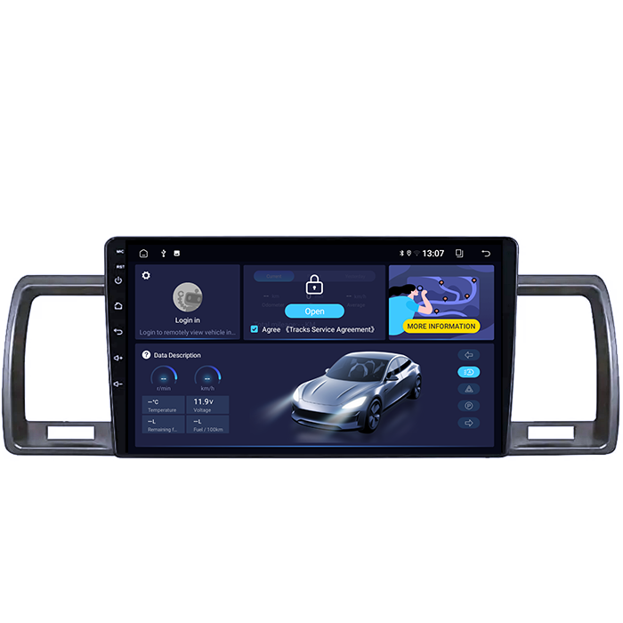 (Resigilata) Navigatie dedicata Toyota Hiace 2004-2019, 2GB RAM 32GB ROM, Quad Core, Display 9" IPS Full HD, Carplay, Android 13, Bluetooth, Magazin Play, Suport camere AHD [9]