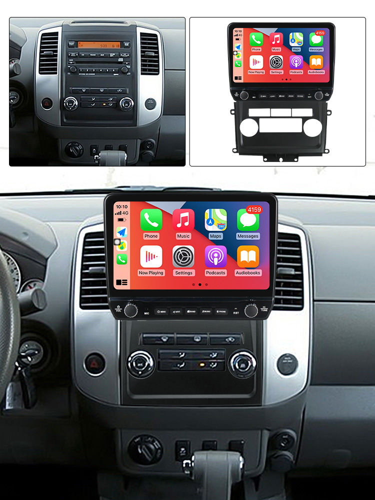 Navigatie dedicata Frontier 2009-2012 cu butoane rotative model 2024, 9 Inch, 2GB RAM 32GB ROM, Quadcore, Android 13, WiFi, Bluetooth, Magazin Play [4]