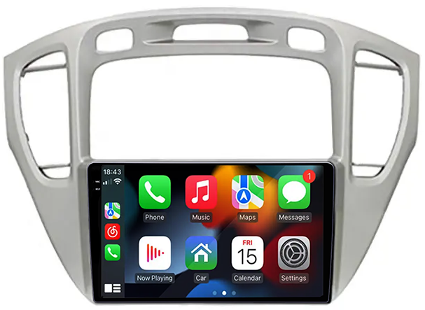Navigatie dedicata Toyota Highlander 2000-2007, 12GB RAM 256GB ROM, Android 13, Rezolutie 2K, Display QLED, 9", DSP, Carplay, Android Auto, Internet, Youtube, Waze, Wi Fi, USB [4]