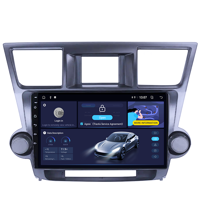 (Resigilata) Navigatie dedicata Toyota Highlander ( 2009 - 2014 ), 2GB RAM 32GB ROM, Quad Core, Display 10" IPS Full HD, Carplay, Android 13, Bluetooth, Magazin Play, Suport camere AHD [12]