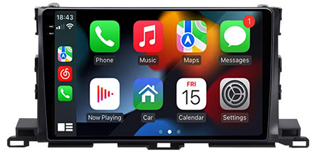 Navigatie dedicata Toyota Highlander ( 2014 - 2018 ), 12GB RAM 256GB ROM, Android 13, Rezolutie 2K, Display QLED, 9", DSP, Carplay, Android Auto, Internet, Youtube, Waze, Wi Fi [2]