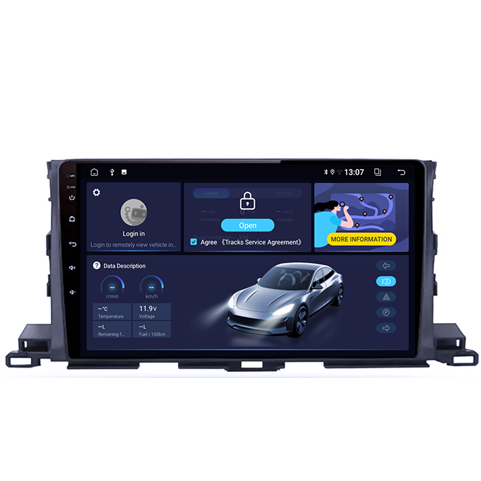 (Resigilata) Navigatie dedicata Toyota Highlander ( 2014 - 2018 ), 2GB RAM 32GB ROM, Quad Core, Display 9" IPS Full HD, Carplay, Android 13, Bluetooth, Magazin Play, Suport camere AHD [10]