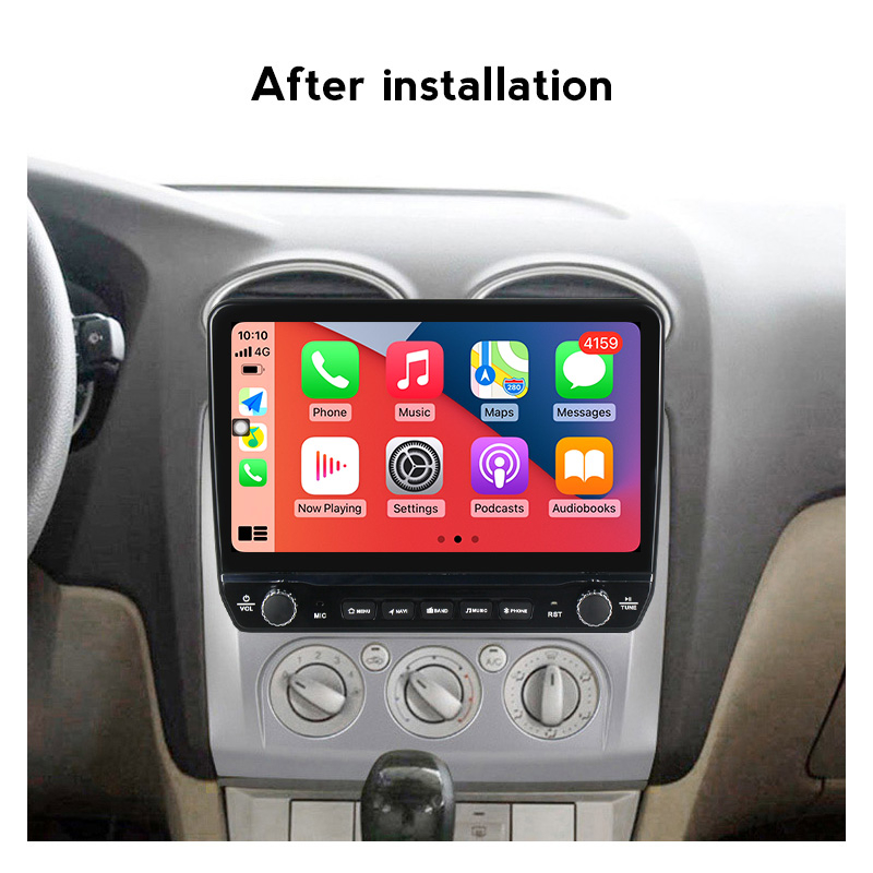 Navigatie dedicata Focus 2 2004-2011 cu butoane rotative model 2024, 9 Inch, 2GB RAM 32GB ROM, Quadcore, Android 13, WiFi, Bluetooth, Magazin Play [3]