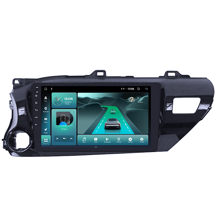 Navigatie dedicata Toyota Hilux 2016, 4GB RAM 64GB ROM, Octacore, Android 13, Display QLED 10.2", DSP, Carplay, Android Auto, Internet, Youtube, Waze, WIFI, Bluetooth [3]