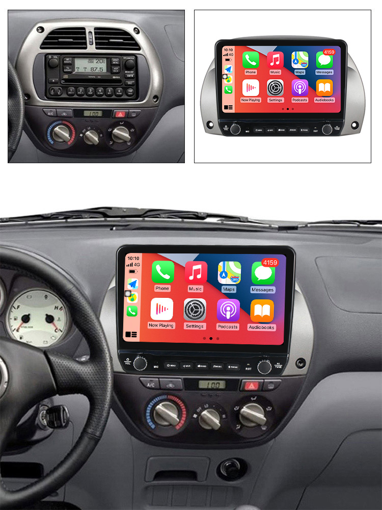 Navigatie dedicata RAV4 2001-2006 cu butoane rotative model 2024, 9 Inch, 2GB RAM 32GB ROM, Quadcore, Android 13, WiFi, Bluetooth, Magazin Play [4]