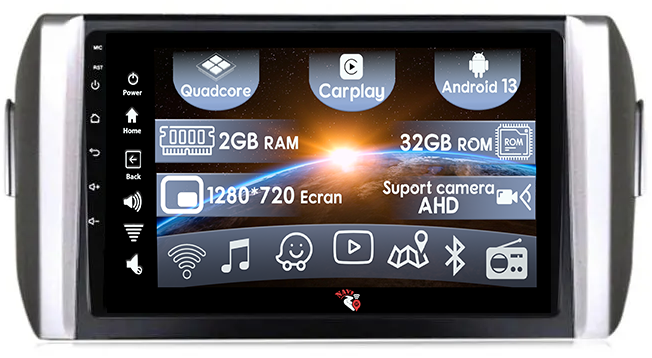(Resigilata) Navigatie dedicata Toyota Innova 2015-2017, 2GB RAM 32GB ROM, Quad Core, Display 9" IPS Full HD, Carplay, Android 13, Bluetooth, Magazin Play, Suport camere AHD [1]