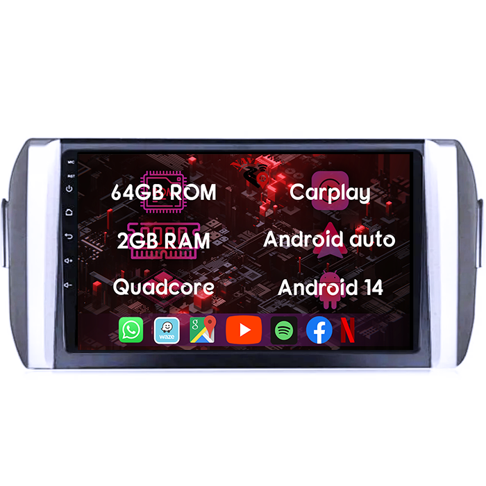 (Resigilata) Navigatie dedicata Toyota Innova 2015-2017, 2GB RAM 32GB ROM, Quad Core, Display 9" IPS Full HD, Carplay, Android 13, Bluetooth, Magazin Play, Suport camere AHD [6]