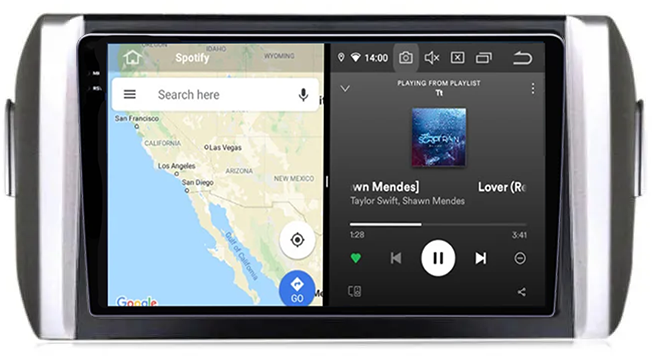 Navigatie dedicata Toyota Innova 2015-2017, 12GB RAM 256GB ROM, Android 13, Rezolutie 2K, Display QLED, 9", DSP, Carplay, Android Auto, Internet, Youtube, Waze, Wi Fi, USB [3]