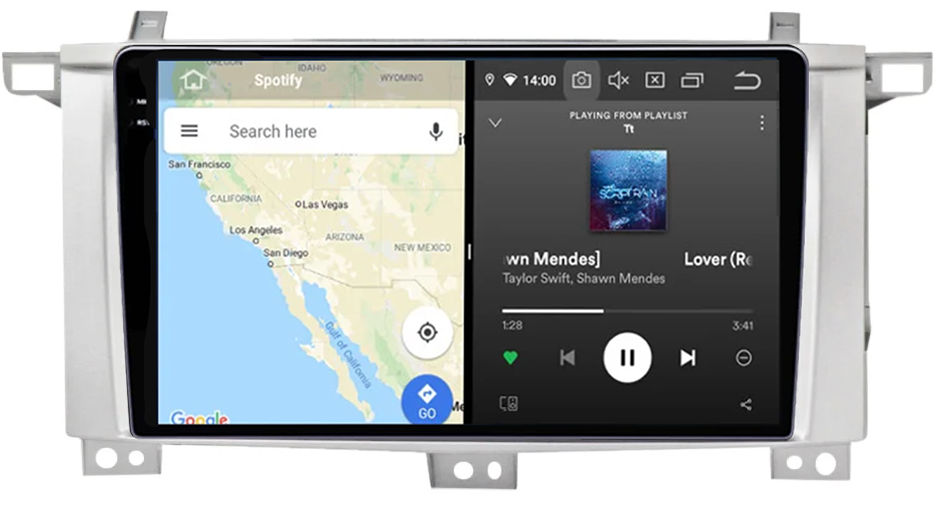 Navigatie dedicata Toyota Land Cruiser 100 1998-2007, 12GB RAM 256GB ROM, Android 13, Rezolutie 2K, Display QLED, 9", DSP, Carplay, Android Auto, Internet, Youtube, Waze, Wi Fi, U [6]