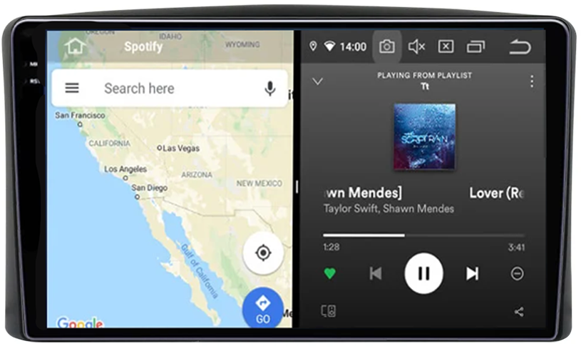 Navigatie dedicata Toyota Land Cruiser 100 1998-2007, 12GB RAM 256GB ROM, Android 13, Rezolutie 2K, Display QLED, 9", DSP, Carplay, Android Auto, Internet, Youtube, Waze, Wi Fi [2]