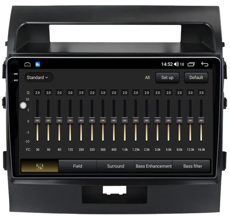 Navigatie dedicata Toyota Land Cruiser 200 2008-2015, 8GB RAM 128GB ROM, Octacore, Platforma 7862, Android 14, Display QLED 10", Suporta camera 360", DSP, Carplay&Android Auto, SIM 4G, Ventilator A [2]