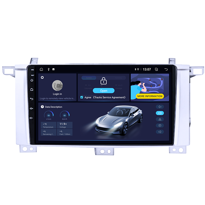 (Resigilata) Navigatie dedicata Toyota Land Cruiser 2005, 2GB RAM 32GB ROM, Quad Core, Display 9" IPS Full HD, Carplay, Android 13, Bluetooth, Magazin Play, Suport camere AHD [7]