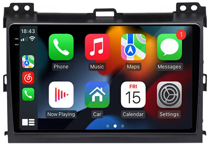 Navigatie dedicata Toyota Land Cruiser J120 Prado ( 2003 - 2009 ), 12GB RAM 256GB ROM, Android 13, Rezolutie 2K, Display QLED, 9", DSP, Carplay, Android Auto, Internet, Youtube, W [3]