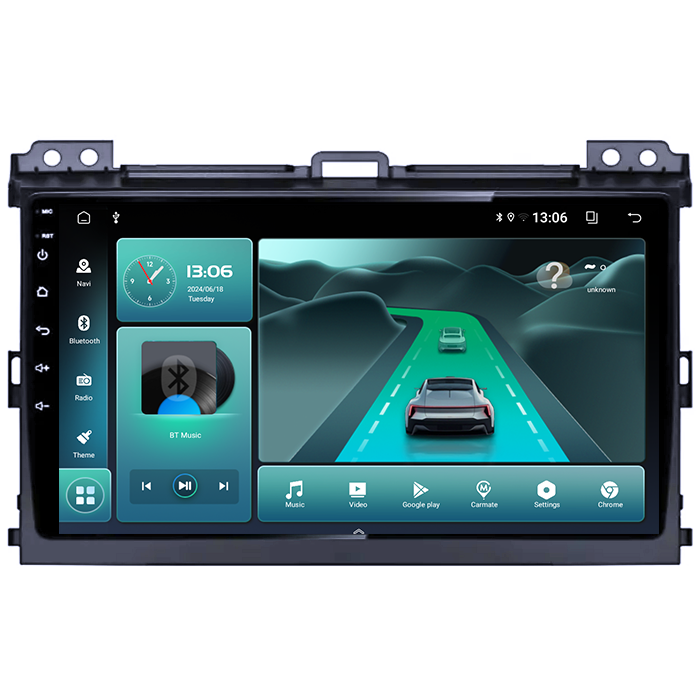 (Resigilata) Navigatie dedicata Toyota Land Cruiser J120 Prado 2003-2009, 2GB RAM 32GB ROM, Quad Core, Display 9" IPS Full HD, Carplay, Android 13, Bluetooth, Magazin Play, Suport camere AHD [3]
