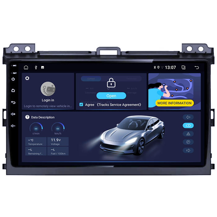 (Resigilata) Navigatie dedicata Toyota Land Cruiser J120 Prado 2003-2009, 2GB RAM 32GB ROM, Quad Core, Display 9" IPS Full HD, Carplay, Android 13, Bluetooth, Magazin Play, Suport camere AHD [5]