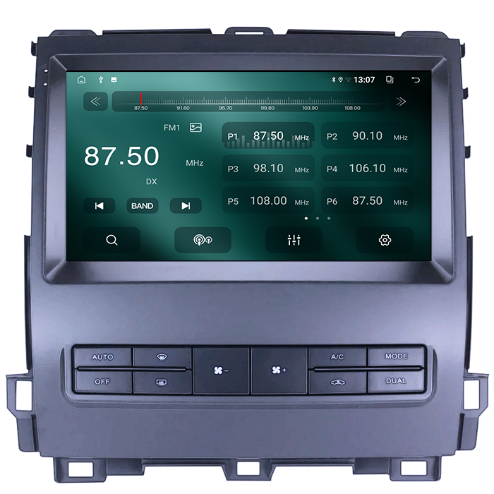 (Resigilata) Navigatie dedicata Toyota Land Cruiser PradoLexus GX470 GX 470 J120 2002-2009, 2GB RAM 32GB ROM, Quad Core, Display 9" IPS Full HD, Carplay, Android 13, Bluetooth, Magazin Play, Supor [8]