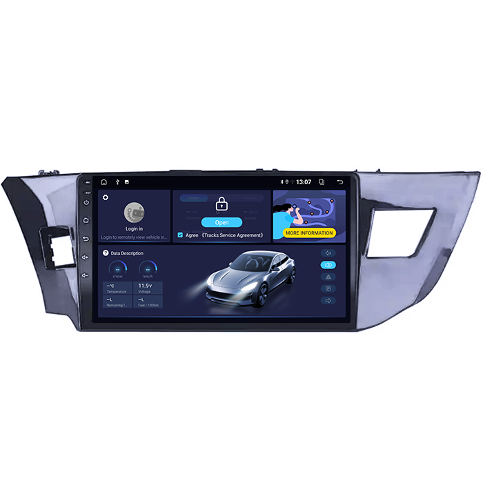 (Resigilata) Navigatie dedicata Toyota Levin 2014, 2GB RAM 32GB ROM, Quad Core, Display 10" IPS Full HD, Carplay, Android 13, Bluetooth, Magazin Play, Suport camere AHD [7]
