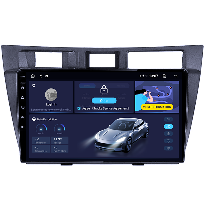(Resigilata) Navigatie dedicata Toyota Mark 2000-2007, 2GB RAM 32GB ROM, Quad Core, Display 9" IPS Full HD, Carplay, Android 13, Bluetooth, Magazin Play, Suport camere AHD [9]