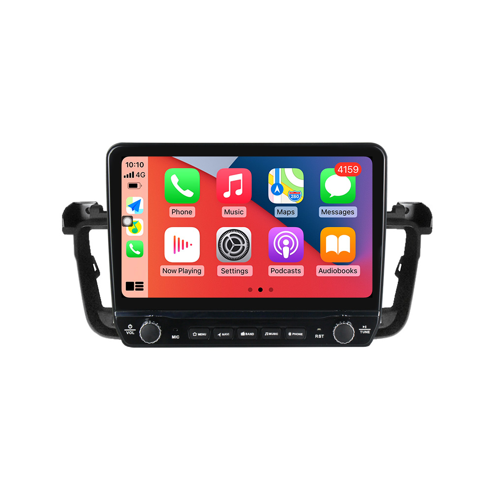 Navigatie dedicata Peugeot 508 cu butoane rotative model 2024, 9 Inch, 2GB RAM 32GB ROM, Quadcore, Android 13, WiFi, Bluetooth, Magazin Play [2]