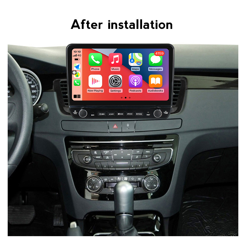 Navigatie dedicata Peugeot 508 cu butoane rotative model 2024, 9 Inch, 2GB RAM 32GB ROM, Quadcore, Android 13, WiFi, Bluetooth, Magazin Play [3]