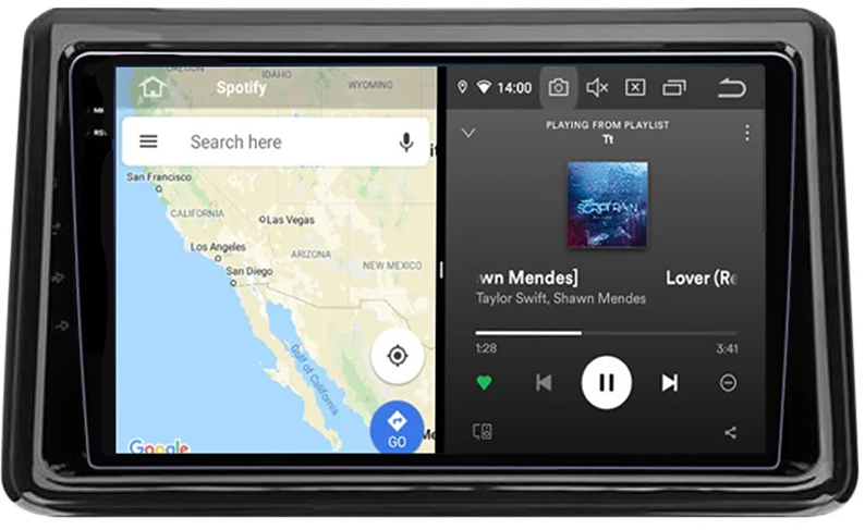 Navigatie dedicata Toyota Noah 2014-2020, 12GB RAM 256GB ROM, Android 13, Rezolutie 2K, Display QLED, 9", DSP, Carplay, Android Auto, Internet, Youtube, Waze, Wi Fi, USB [5]