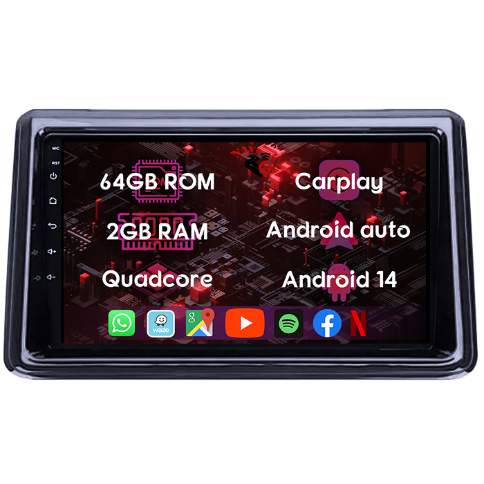 (Resigilata) Navigatie dedicata Toyota Noah 2014-2020, 2GB RAM 32GB ROM, Quad Core, Display 9" IPS Full HD, Carplay, Android 13, Bluetooth, Magazin Play, Suport camere AHD [6]