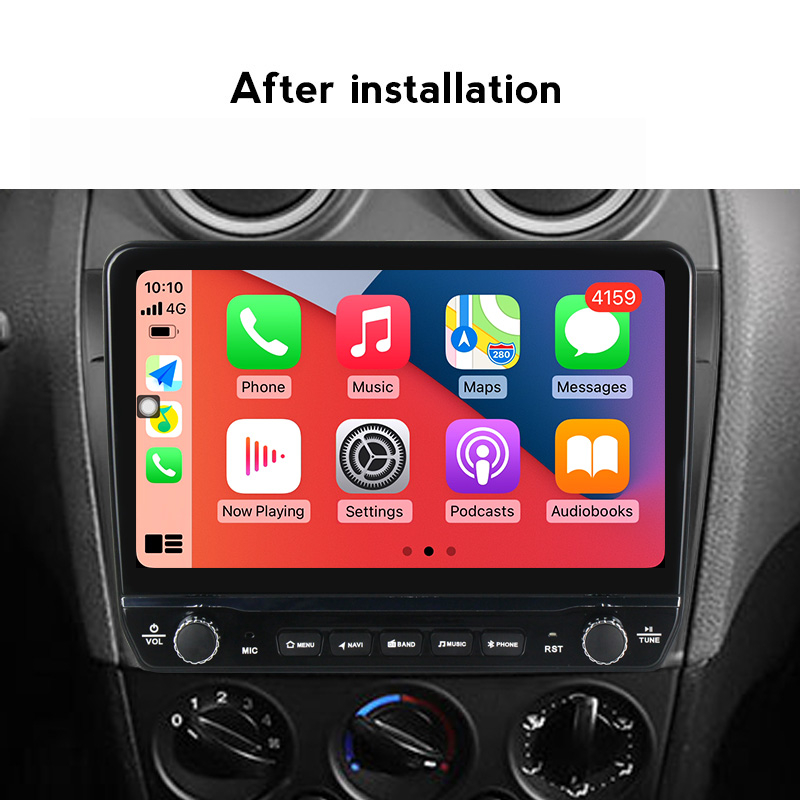 Navigatie dedicata Fiesta Mk5 2002-2008(AB) cu butoane rotative model 2024, 9 Inch, 2GB RAM 32GB ROM, Quadcore, Android 13, WiFi, Bluetooth, Magazin Play [3]