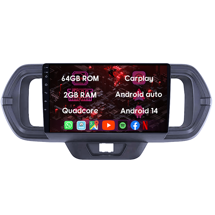 (Resigilata) Navigatie dedicata Toyota Passo 2016-2021, 2GB RAM 32GB ROM, Quad Core, Display 9" IPS Full HD, Carplay, Android 13, Bluetooth, Magazin Play, Suport camere AHD [9]