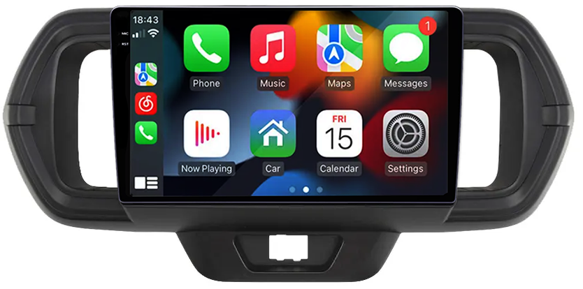 Navigatie dedicata Toyota Passo 2016-2021, 12GB RAM 256GB ROM, Android 13, Rezolutie 2K, Display QLED, 9", DSP, Carplay, Android Auto, Internet, Youtube, Waze, Wi Fi, USB [3]